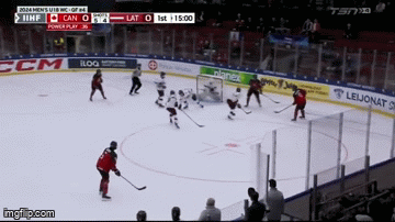 Canada Defeats Latvia 4-0 in Quarterfinals